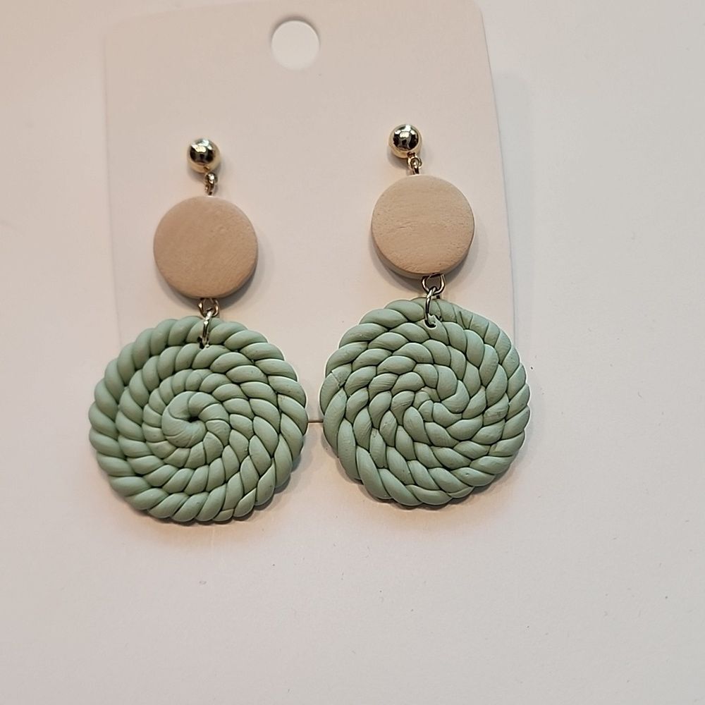 Rope Look Summer Earrings